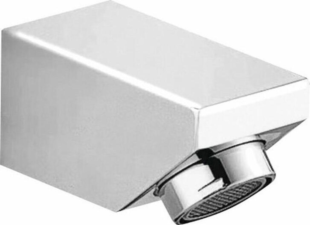 Einlauf, eckig, Chrom