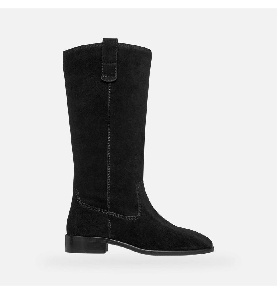 Geox Schwarze Damenstiefel Eliebeth 37