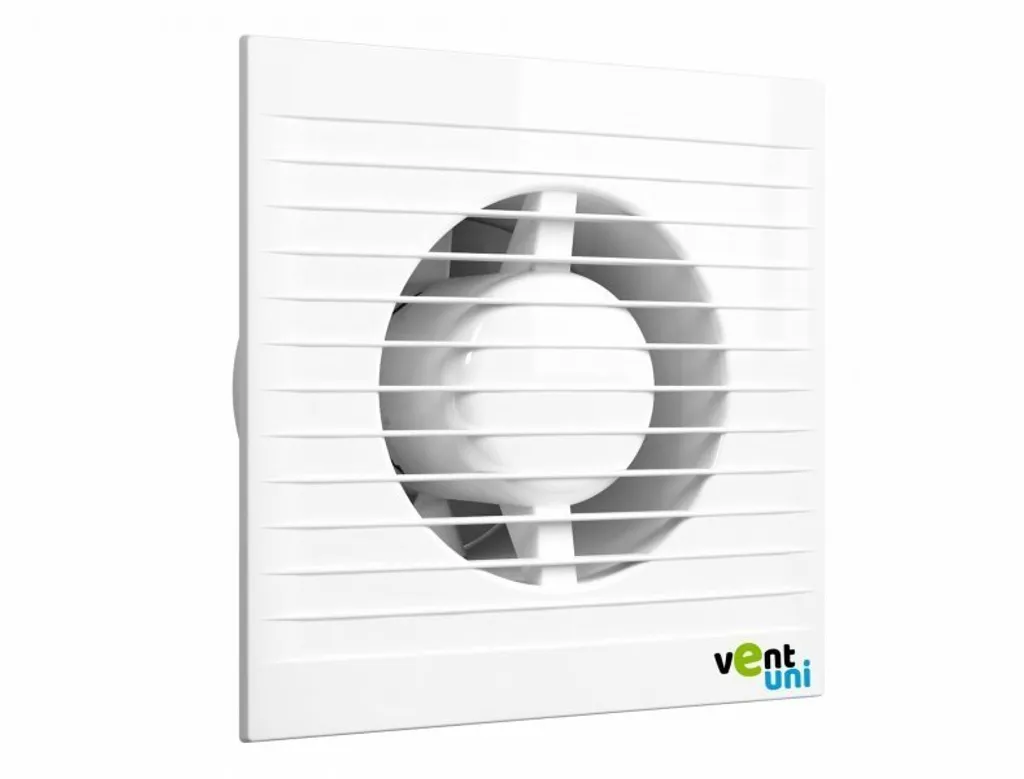 Ventilateur de salle de bains VU-100-A-S-PP 100 mm basic blanc silencieux