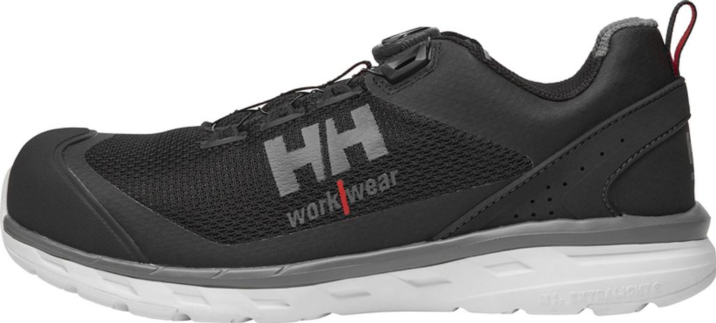 Helly Hansen Schuh CHELSEA EVO BRZ LOW BOA S1P 78245, Farbe:black/grey, Größe:36