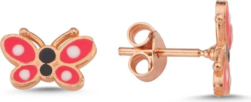 Boucles d'oreilles papillon en argent pour un look élégant au quotidien