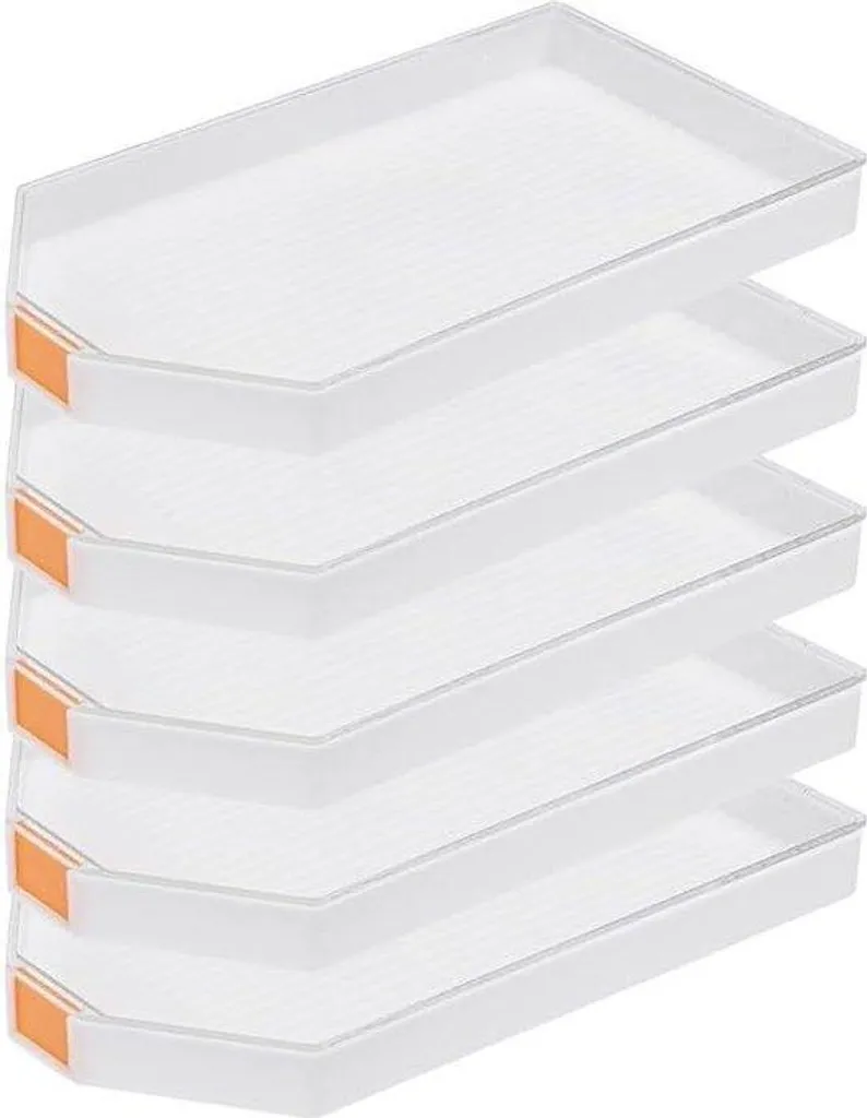 Bacs peinture diamant anti-renversement : lot de 5 avec rangement