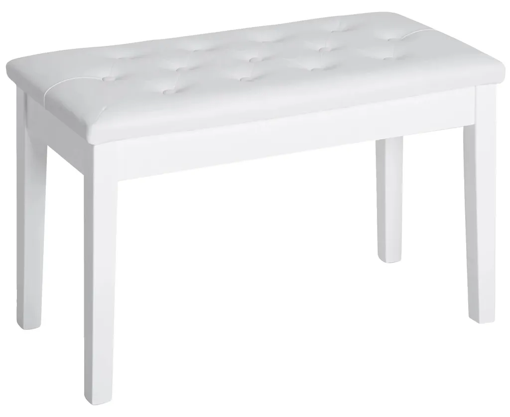 Tabouret piano blanc stable : finissez-en avec le désordre et le mal