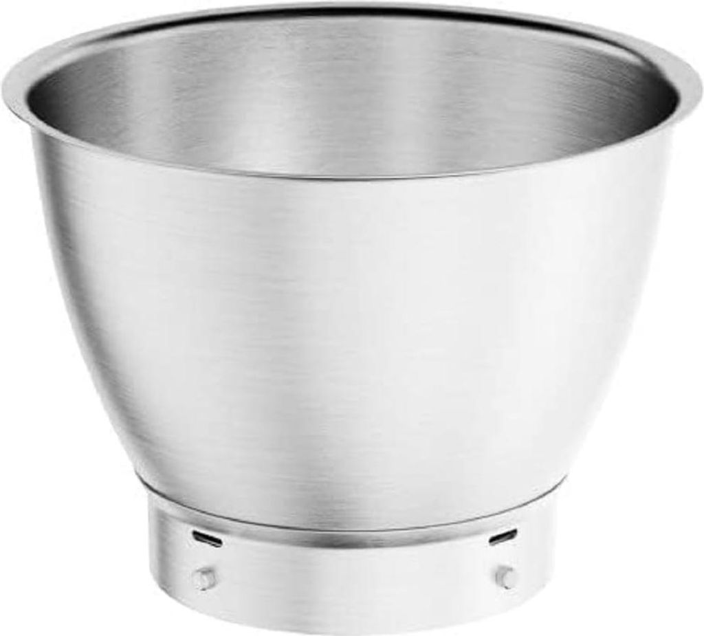 Kenwood Edelstahl-Schüssel KAB50.000BS, Zubehör für Titanium Chef Baker und Patissier XL Küchenmaschine, Rührschüssel mit 5 Liter Fassungsver...