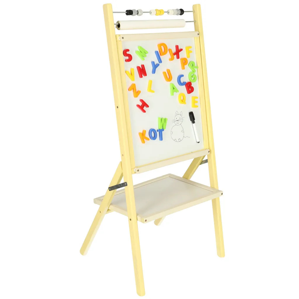 Tableau de conférence effaçable à sec 46x43x89 cm idéal séminaire