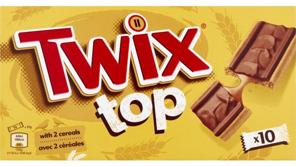 Twix Top tavoletta di cioccolato 210g – biscotto croccante Immagine del prodotto 