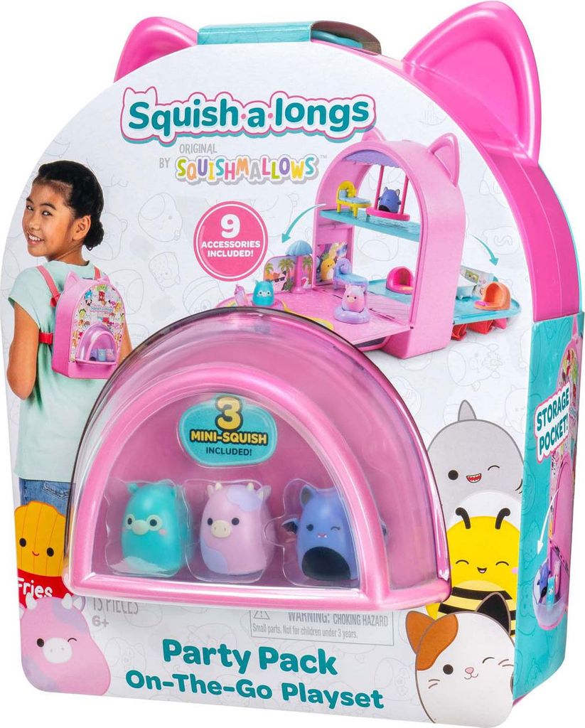 Squishalongs Pupenhaus to go im Rucksack (Playset by Produktbild 