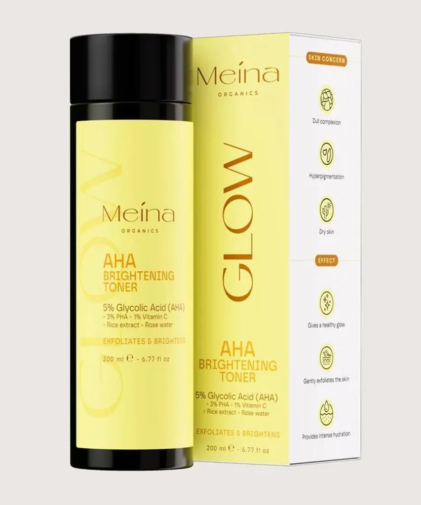 MEINA ORGANICS Tonico schiarente con AHA e PHA - 1