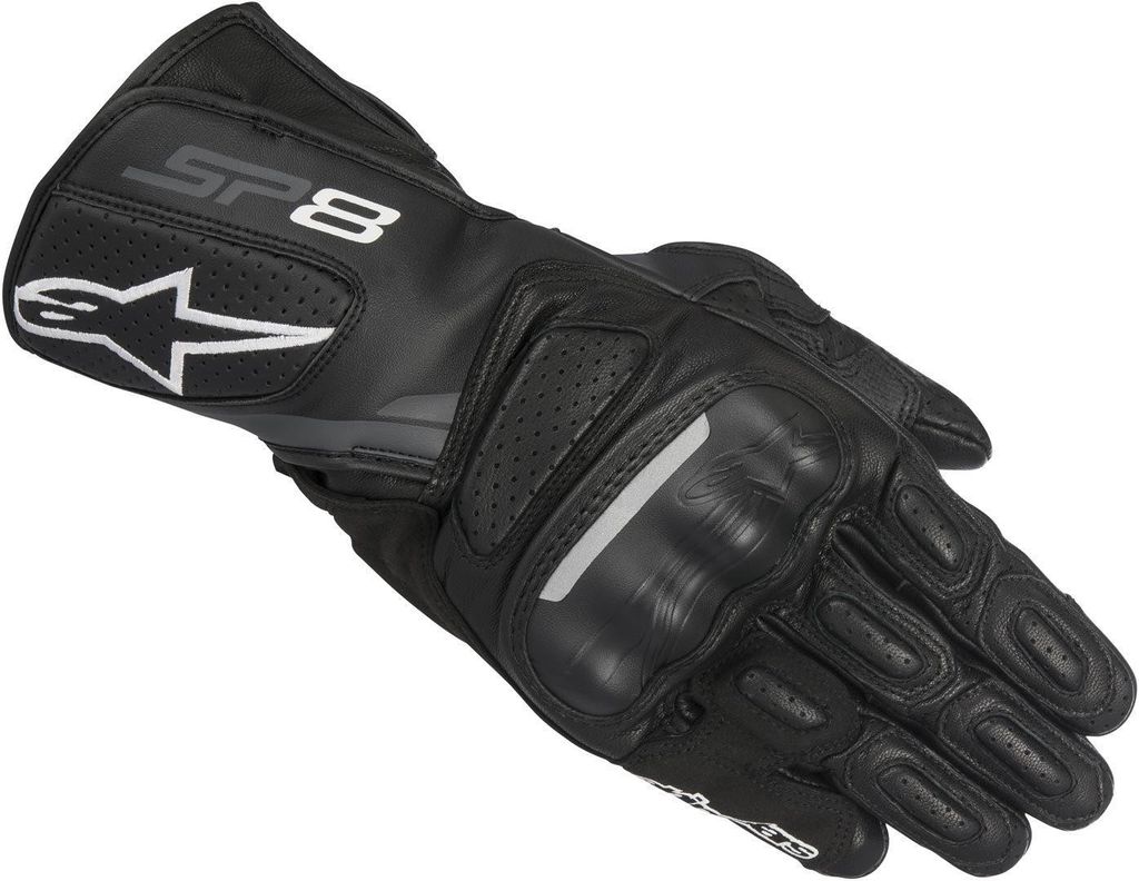 Alpinestars SP-8 V2 Handschuh Leder, Touchscreen, Atmungsaktiv, XL