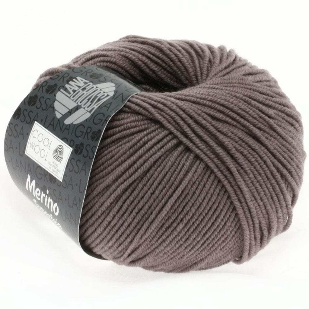 Lana Grossa Cool Wool 2000 558 Graubraun 50g