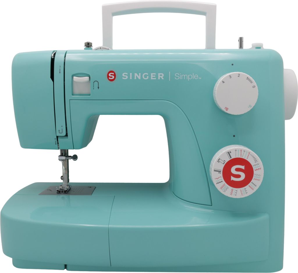 SINGER Simple 3223G, Türkis, Halbautomatische Nähmaschine, Produktbild 