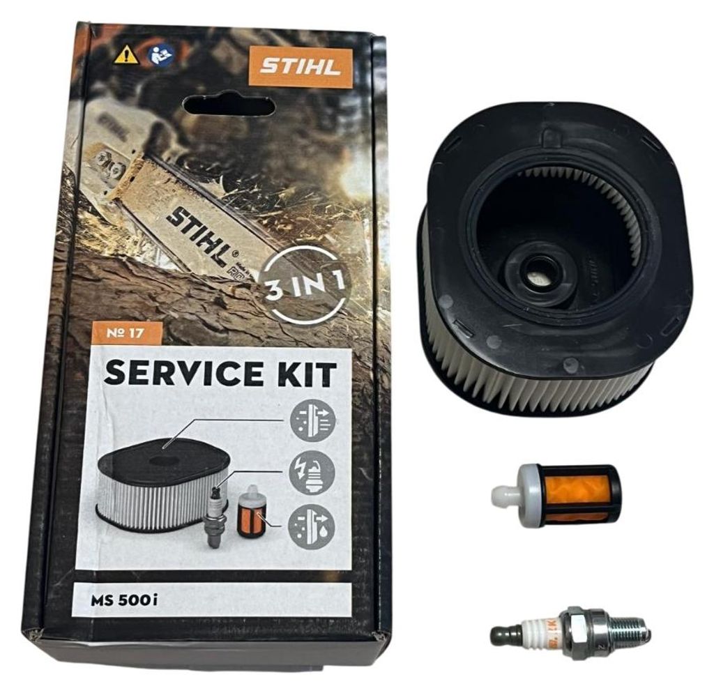 STIHL Service Kit 17 MS 500i 11470074101 Filter, Zündkerze Produktbild 