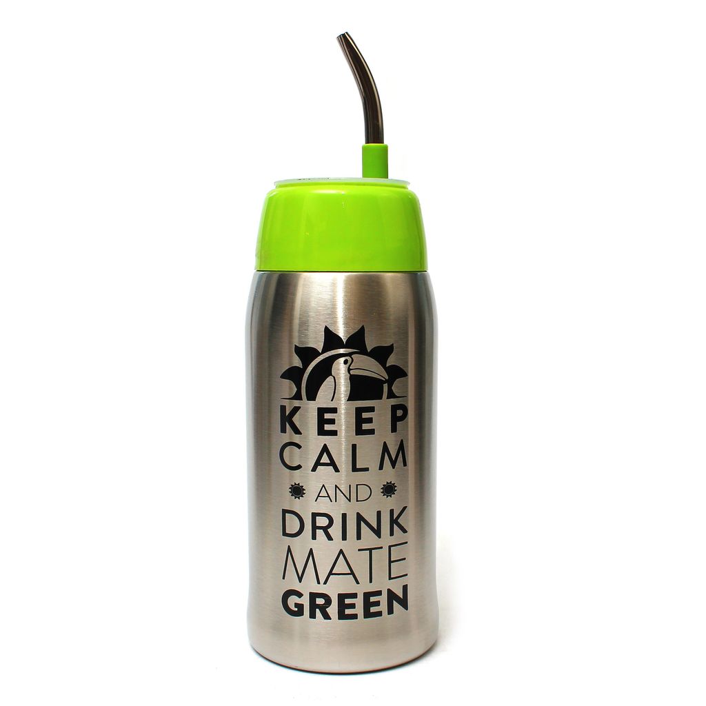 Matermo Yerbomos Orangeade verte avec logo 580 ml Image du produit 