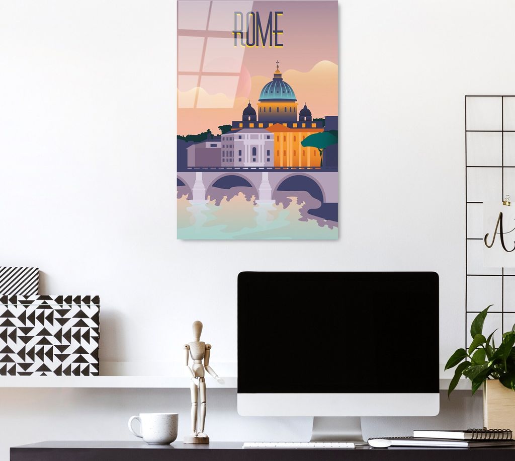 Wallity, UV-1026 - 30 x 45, Dekorative Malerei aus Produktbild 