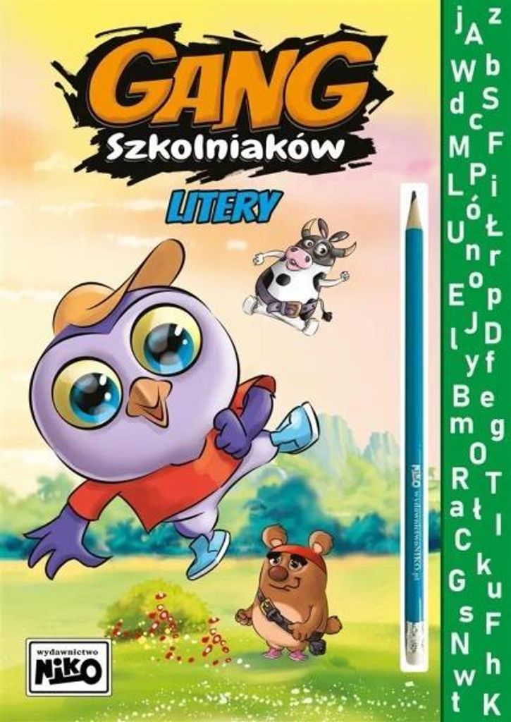 Gang szkolniaków. Litery - Wydawnictwo Niko