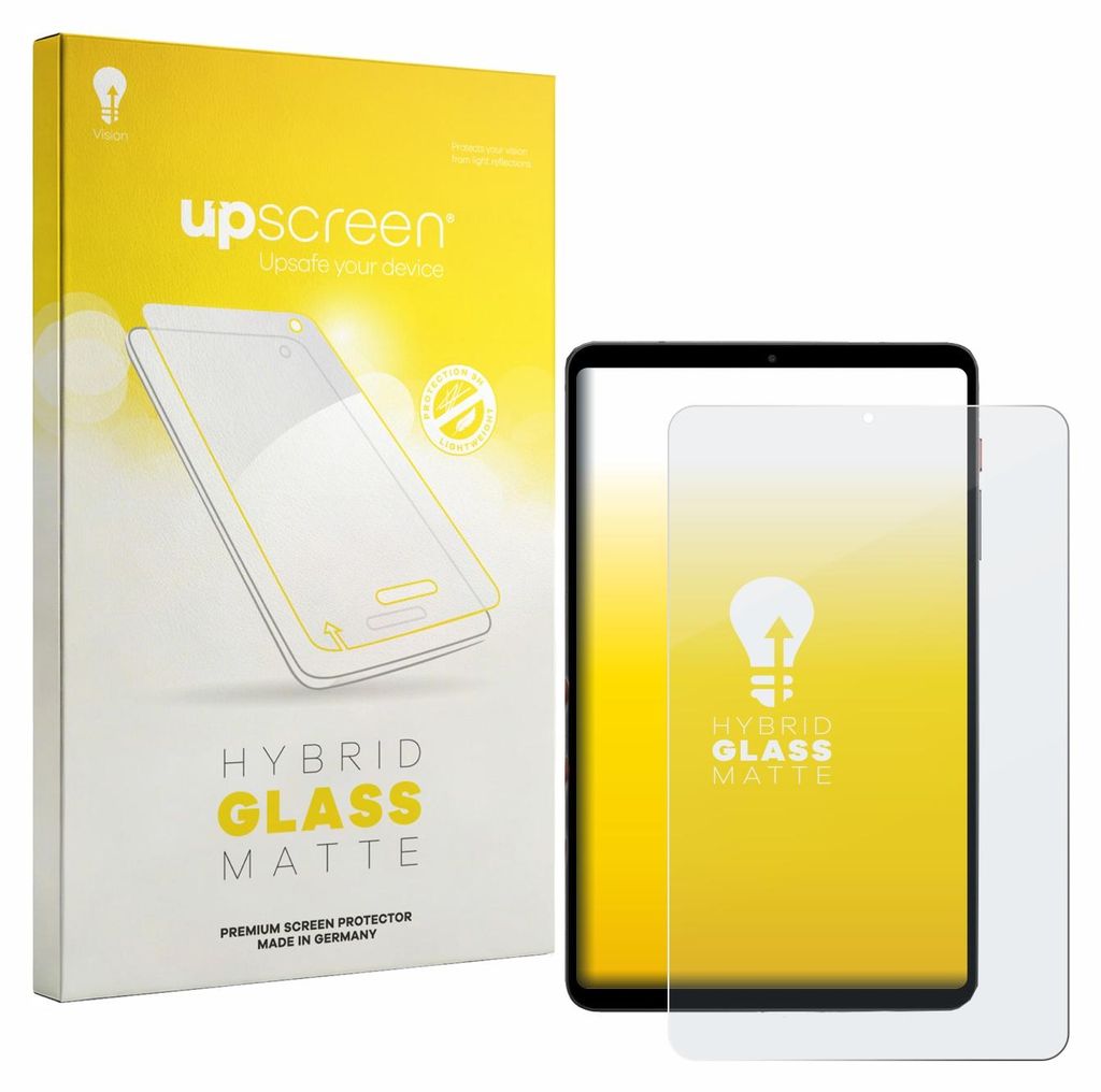 upscreen Entspiegelungs Schutzglas für BNCF BPad T1 Schutzfolie Panzer Folie Glas Display Schutz matt