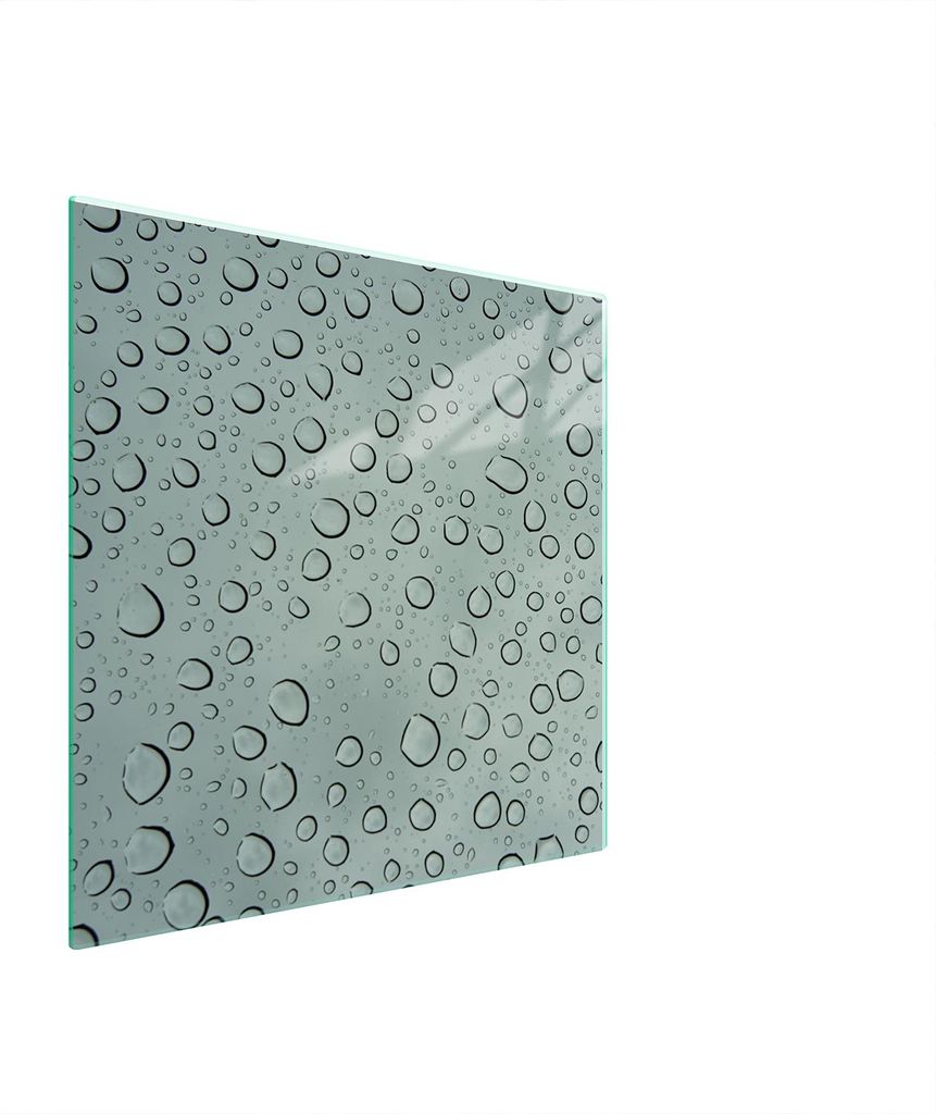 Glasschutzplatte Für Herd 50X52 Drops