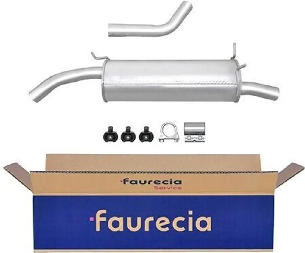 Silencieux Megane I anti-bruit et corrosion - Remplace OE 7700412252