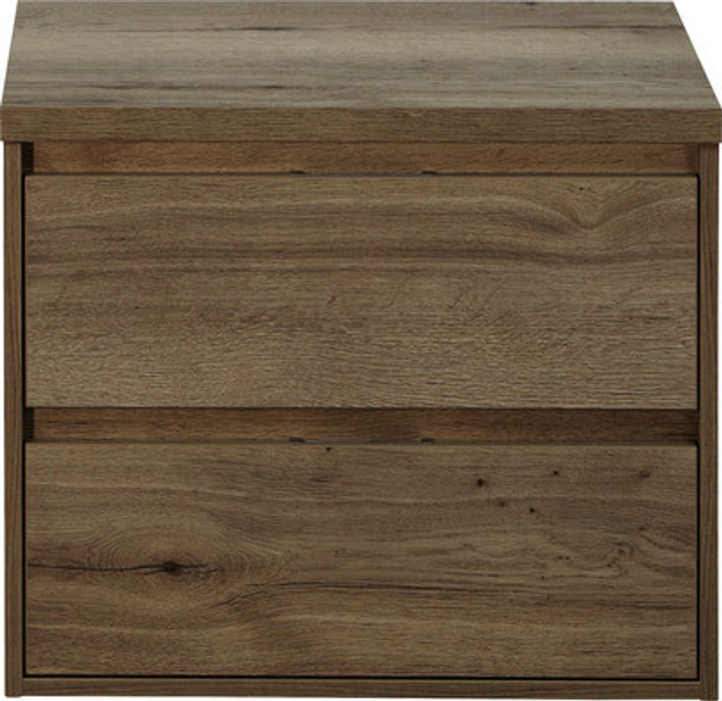 Waschtischunterschrank Sanox Porto Frontfarbe tabacco BxHxT 70 x 59 x 50 cm