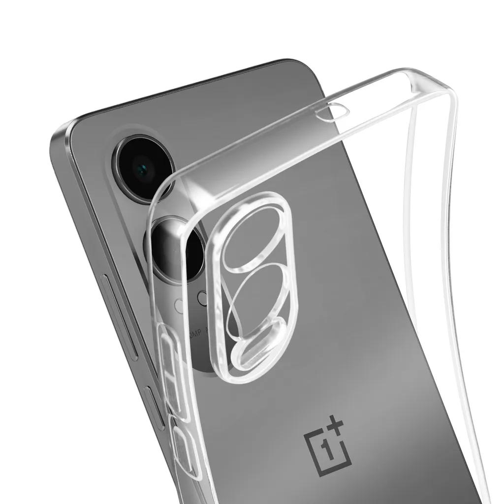 iMak, Cover protettiva in silicone per OnePlus Nord CE4 Lite Design sottile, trasparente - 3