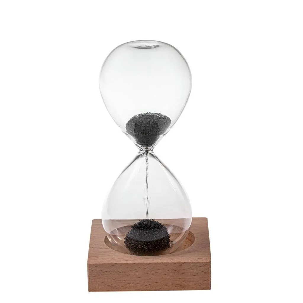 Sablier magnétique relaxant pour réduire le stress au bureau 15cm