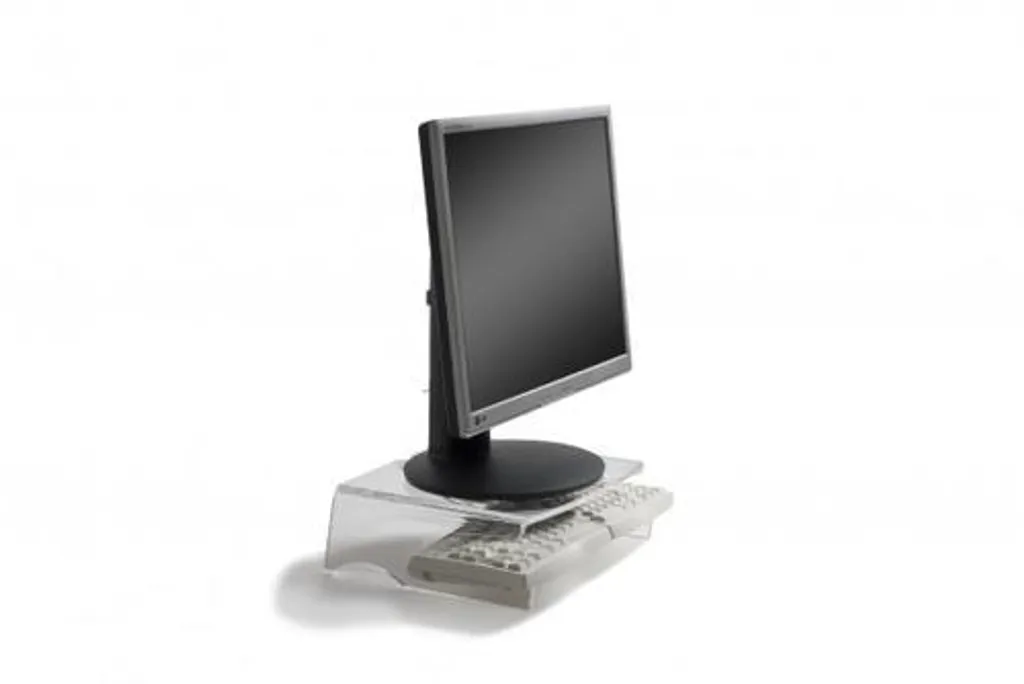 Support de Moniteur Q-riser 100 Stable avec Gestion de Câbles Intégrée