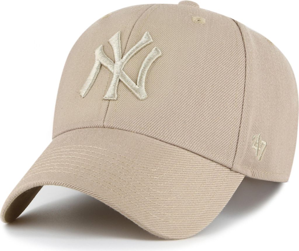47 Brand Snapback Cap - MLB New York Yankees khaki beige