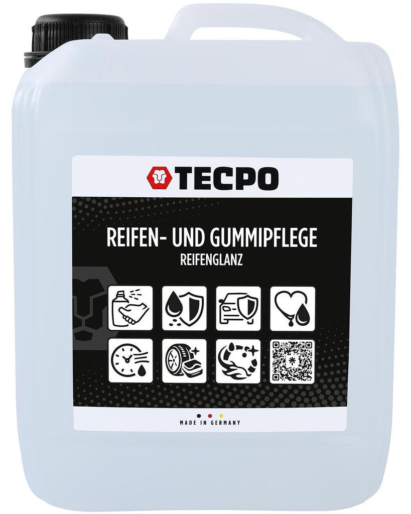 TECPO Reifenglanz Gummi-und Kunststoffpflege 5 Liter Produktbild 