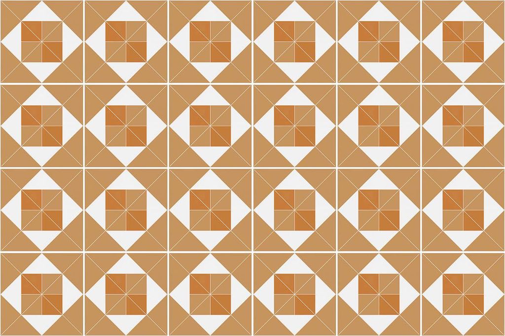 Fliesenaufkleber 10×10 cm – 24 Stück – Selbstklebend – Wasserfest – Pflegeleicht – Hitzebeständig – Für Küche & Bad – Geometrie ...