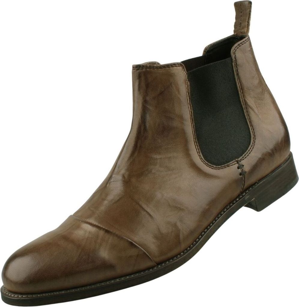 Sendra Herren Chelsea Boots 11329 Braun