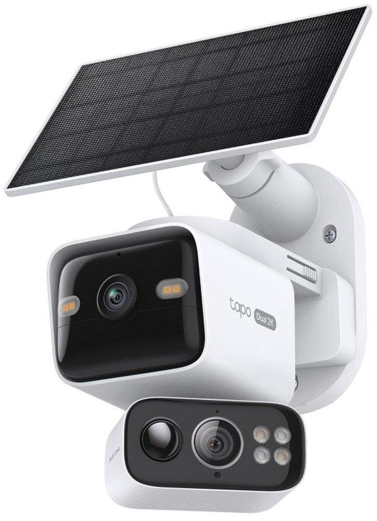 TP-Link Tapo Solar-Pow Dual-Lens Pan/Tilt Sec Cam Kit kit Immagine del prodotto 