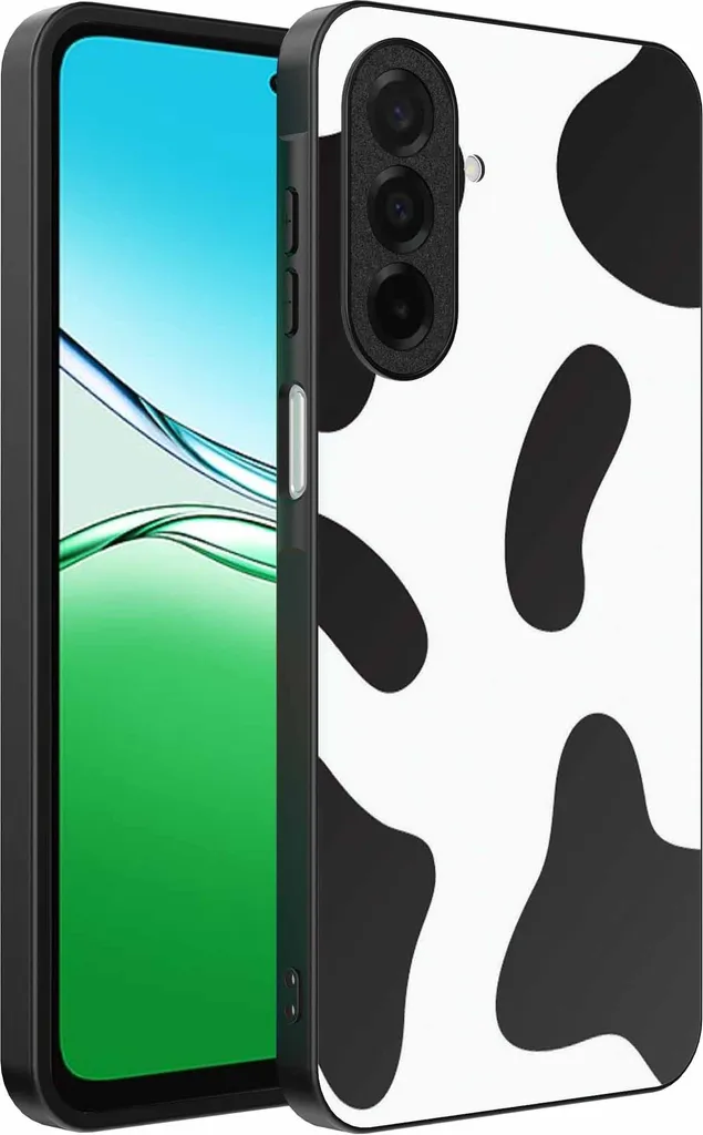 Cover Per OPPO Realme 5 In TPU Morbido Con Stampa Leopardato E Fiocco - Mixroom C35