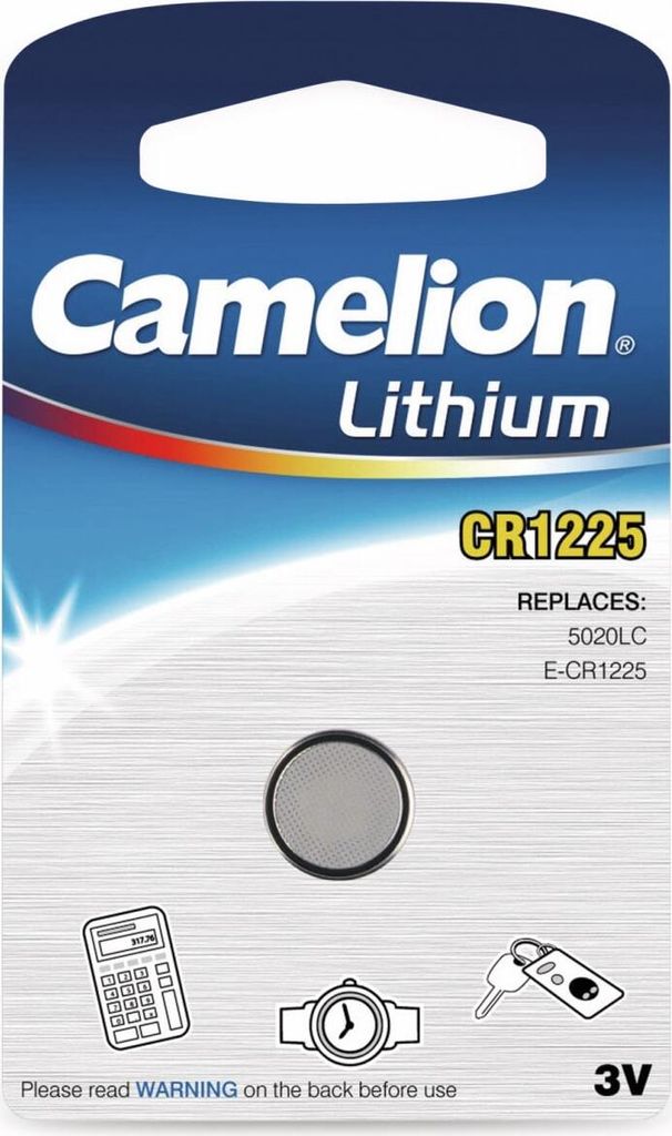 Camelion Batterie CR1225 Lithium 1 St. - Batterie - CR1225