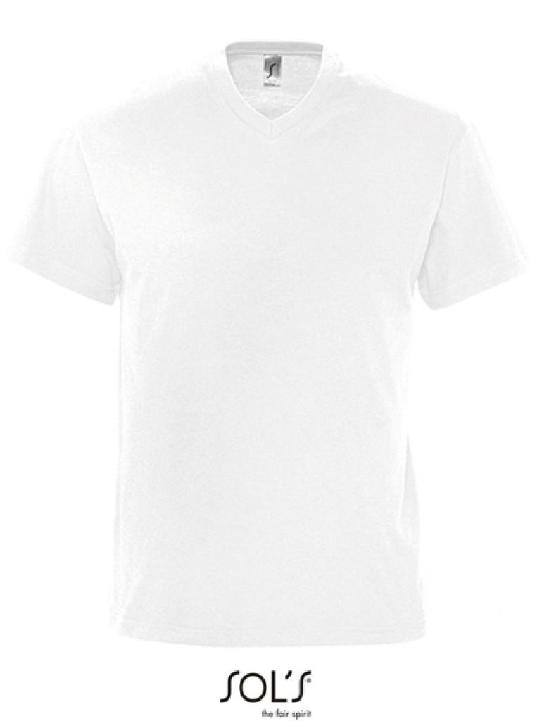SOLs 11150 | V-Neck Herren Kurzarm T-Shirt Victory - Farbe: White - Größe: 3XL