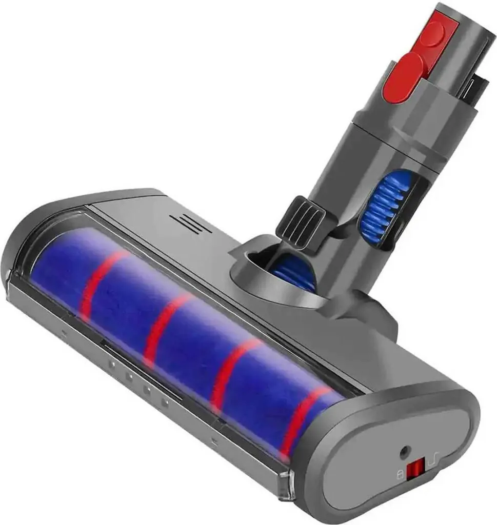 Brosse Dyson V8 V11 Anti-Poussière Invisible avec Rouleau Douceur et LED