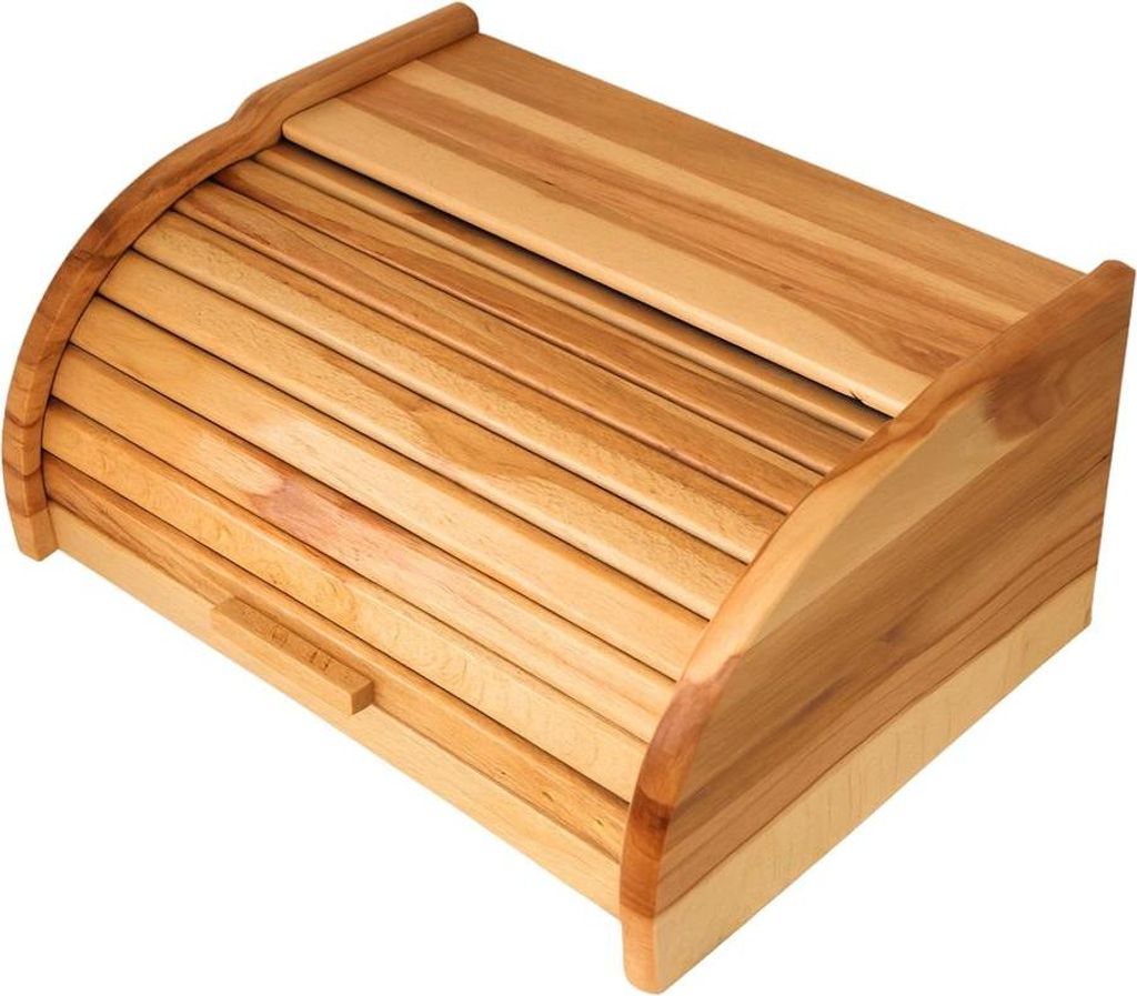 Brotkasten aus ausgewähltem Holz – mit Öl imprägniert Produktbild 