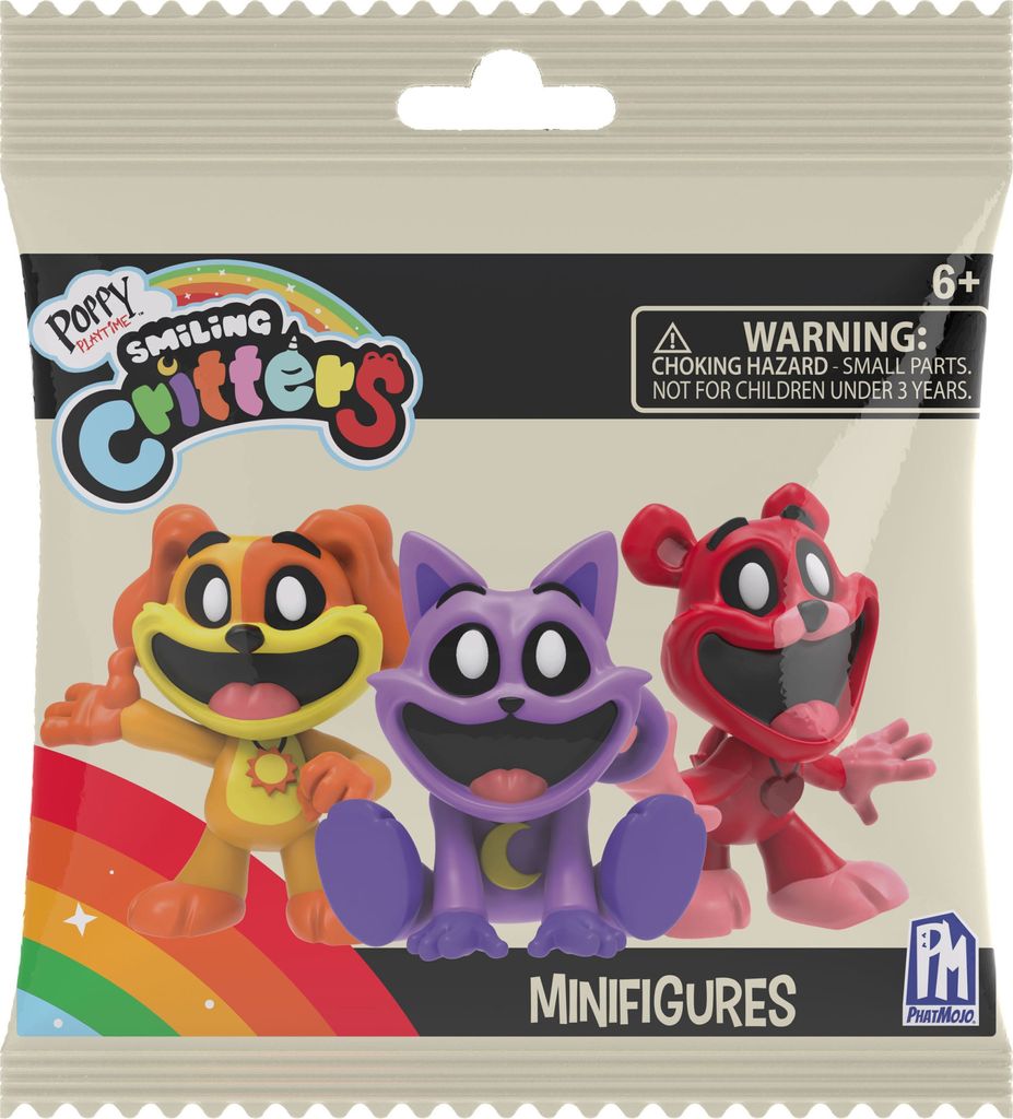 Poppy Playtime - Minifigures - S3 Critters, 6 rok / roky, Obrázok produktu 