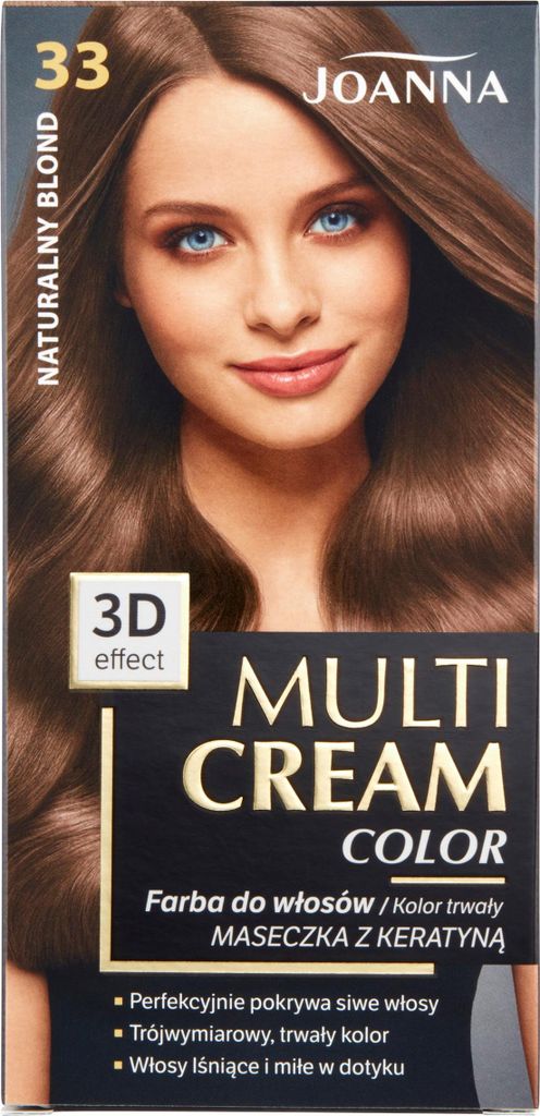 JOANNA Multi Cream Dye 33 Naturblond. Produktbild 
