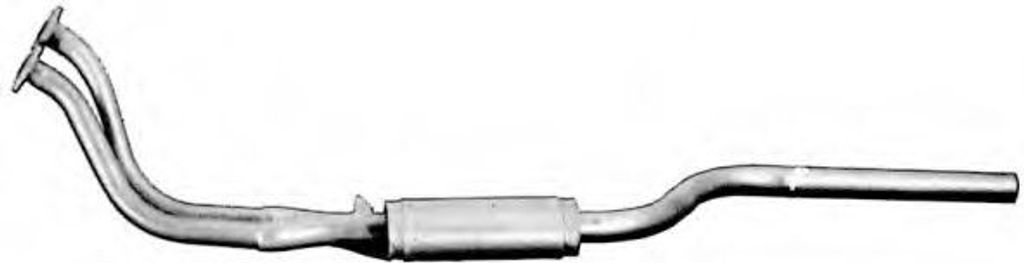 VEGAZ ALS-138 Vorschalldämpfer Schalldämpfer für ALFA ROMEO SPIDER (105) 1750-2000 (105) GT