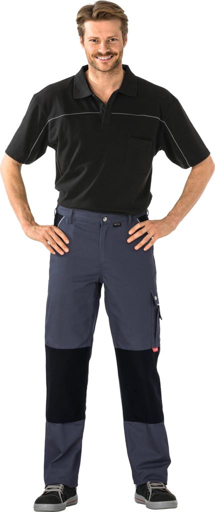 Planam Bundhose Canvas 320 Gr. 46 grau Produktbild 