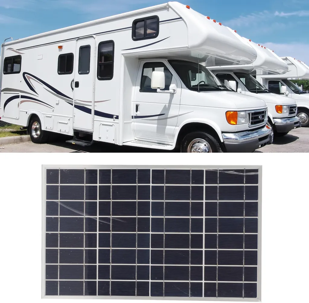 Pannello Fotovoltaico 30W 12V con Regolatore 40A | Kit Solare Off-Grid