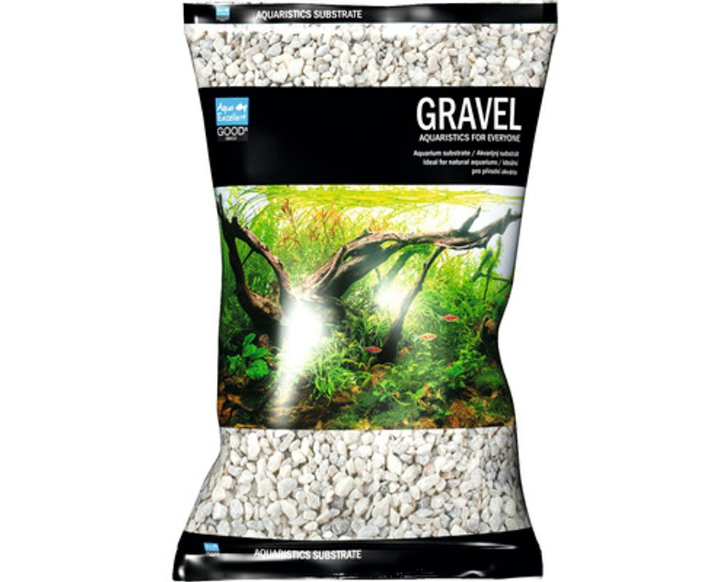 Aquariensand Aqua Excellent weiß 8-16 mm 8 kg Produktbild 