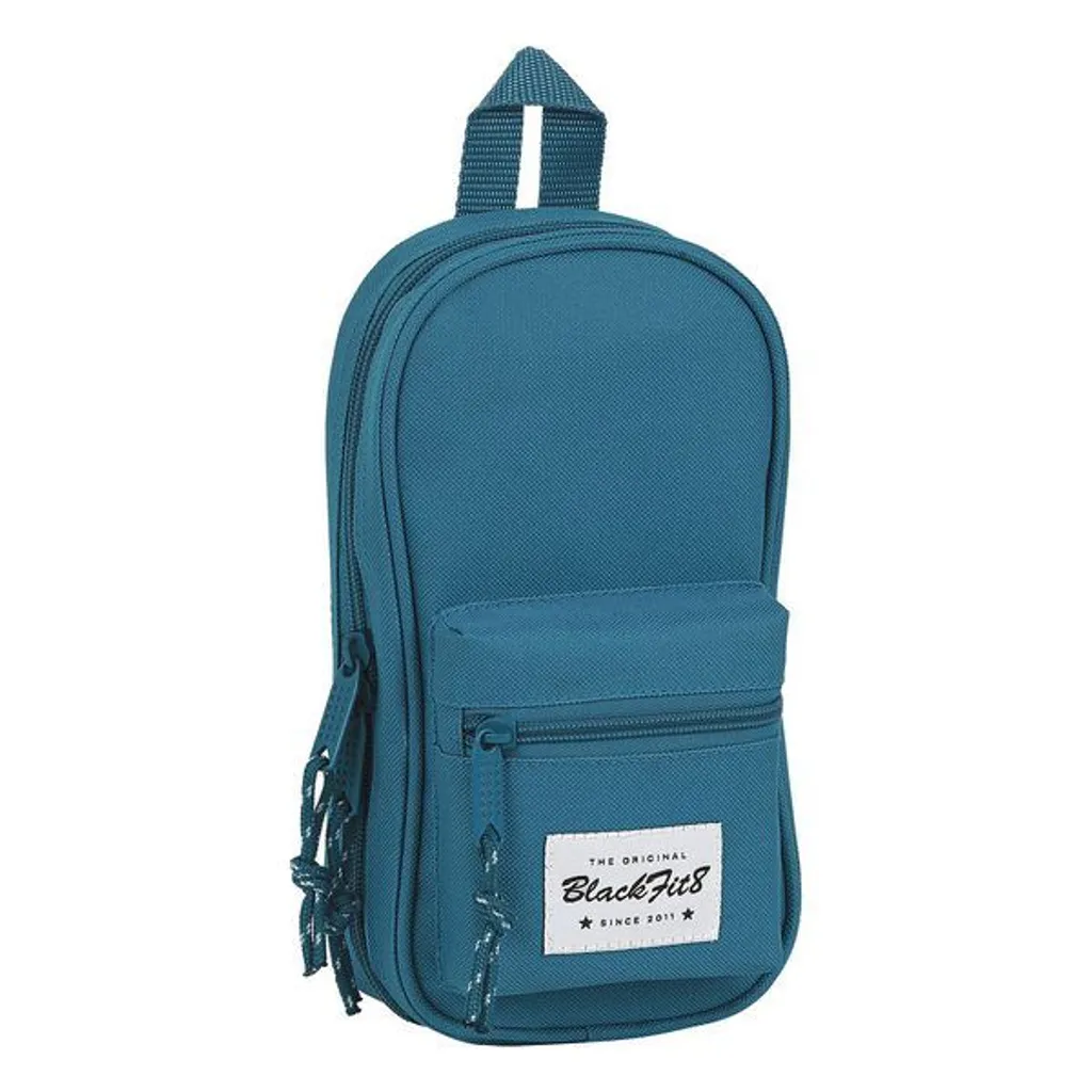 Trousse à crayons Blackfit8 Egeo Blue 33 idéale pour l'école et collège