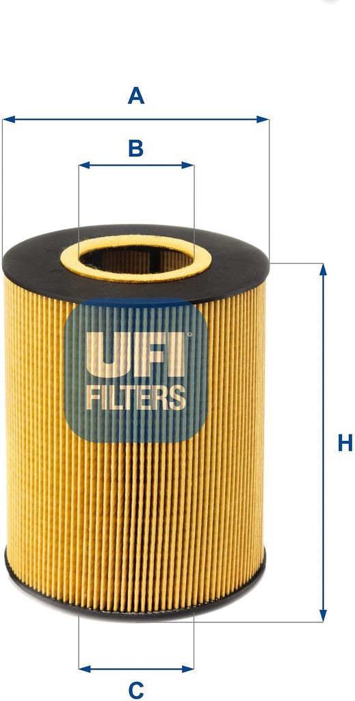 Ölfilter UFI 25.016.00 Filtereinsatz für MAN E2000 für NEOPLAN Skyliner für ERF ECT