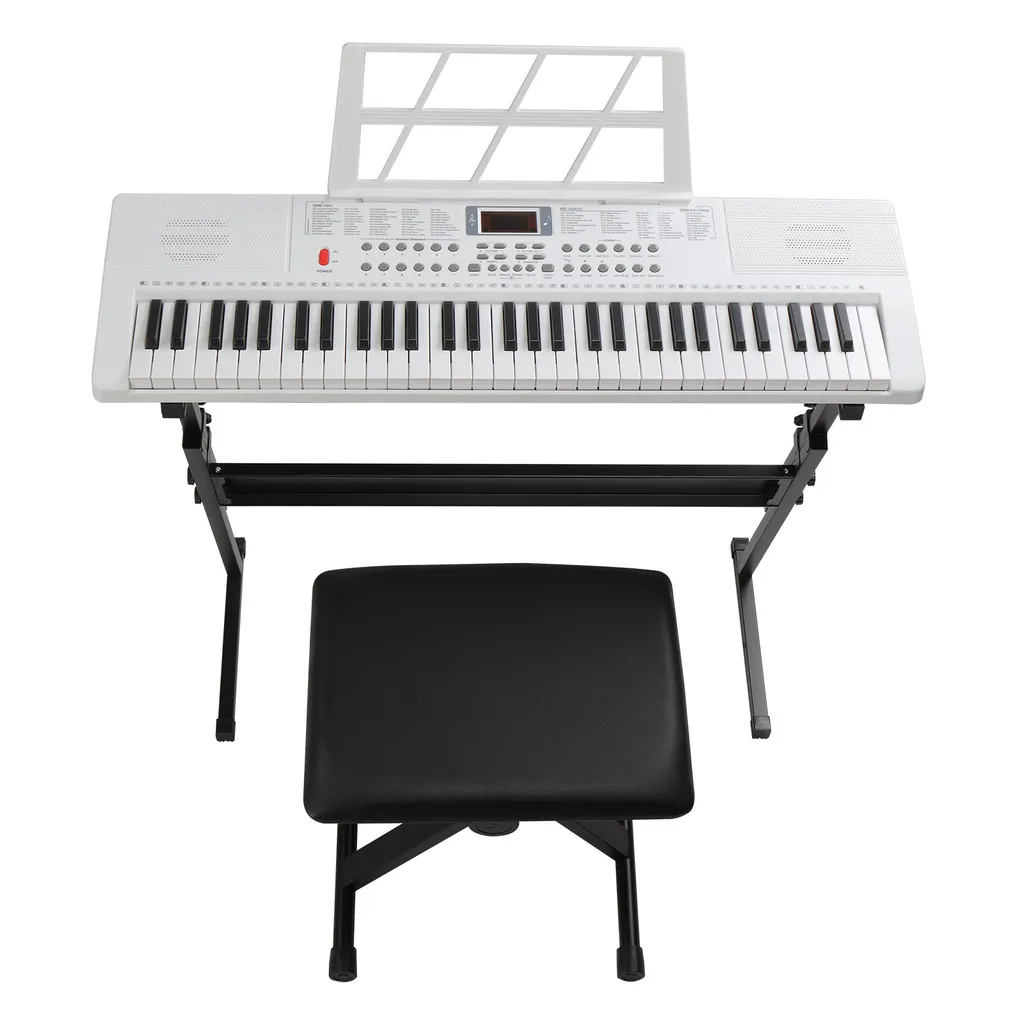 Ensemble Clavier de Piano pour Débutant 61 Touches avec Accessoires