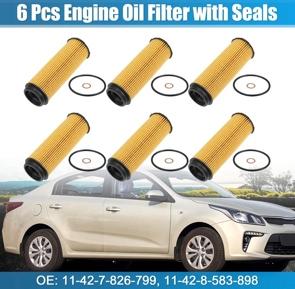 Filtre à huile et carburant de rechange pour BMW 740i 11-42-7-826-799