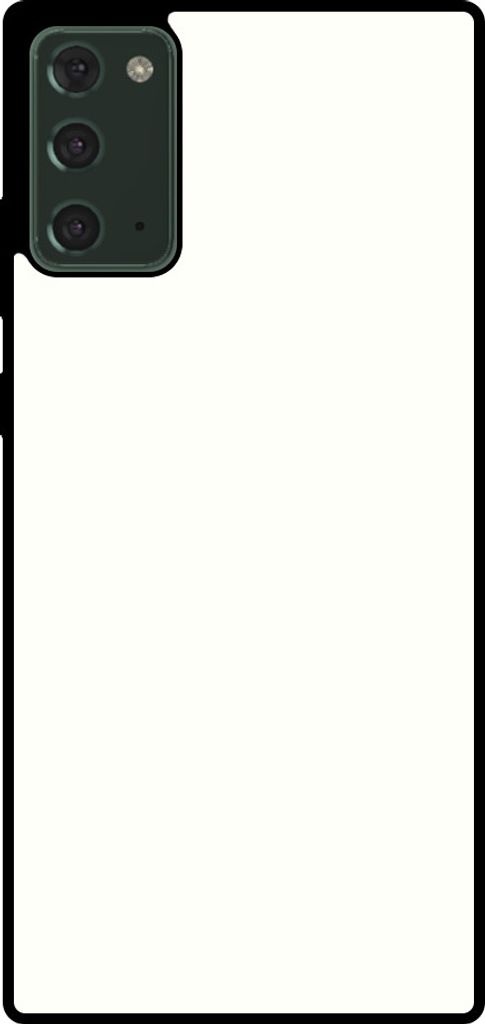 Geeignet für Samsung Galaxy Note 20 Sublimation Fall Hardcase - Geeignet für Sublimation Drucken Heat Press - Do It Yourself Fall mit eigenen Fot...