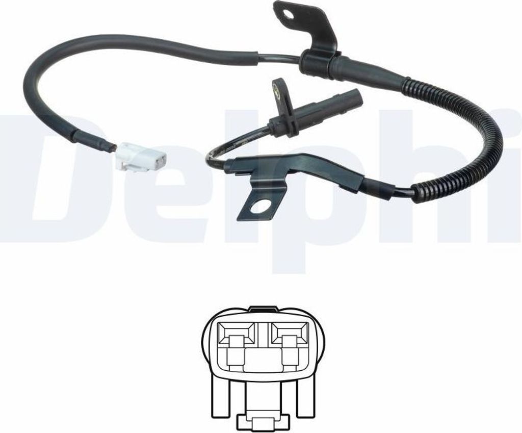 Sensor, Raddrehzahl DELPHI SS20621