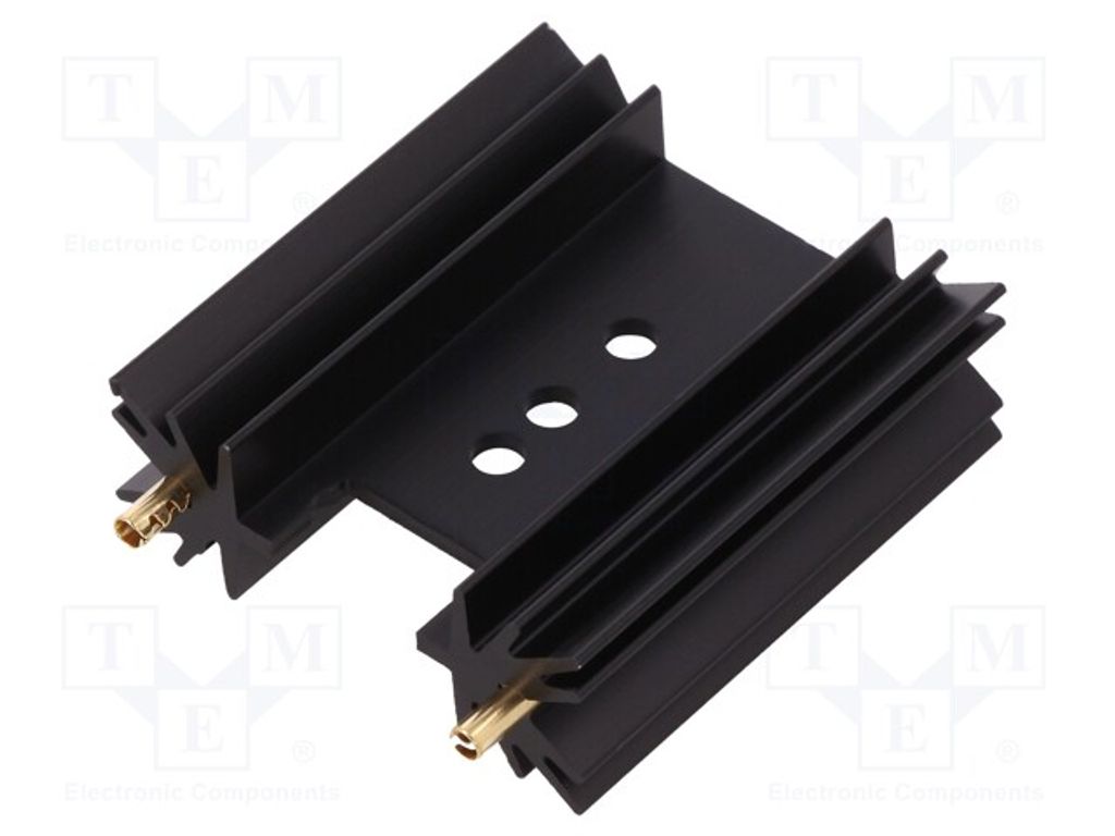 1x Radiator: geprägt SOT32,,TO3P 11K/W SK104-38 Kühler L: 38,1mm schwarz
