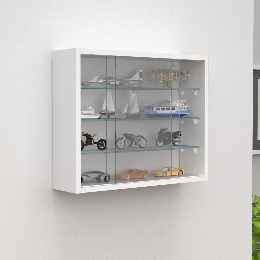 VCM Glasvitrine hängend | Vitrine Glas | Maße: H. 40 x B. Produktbild 